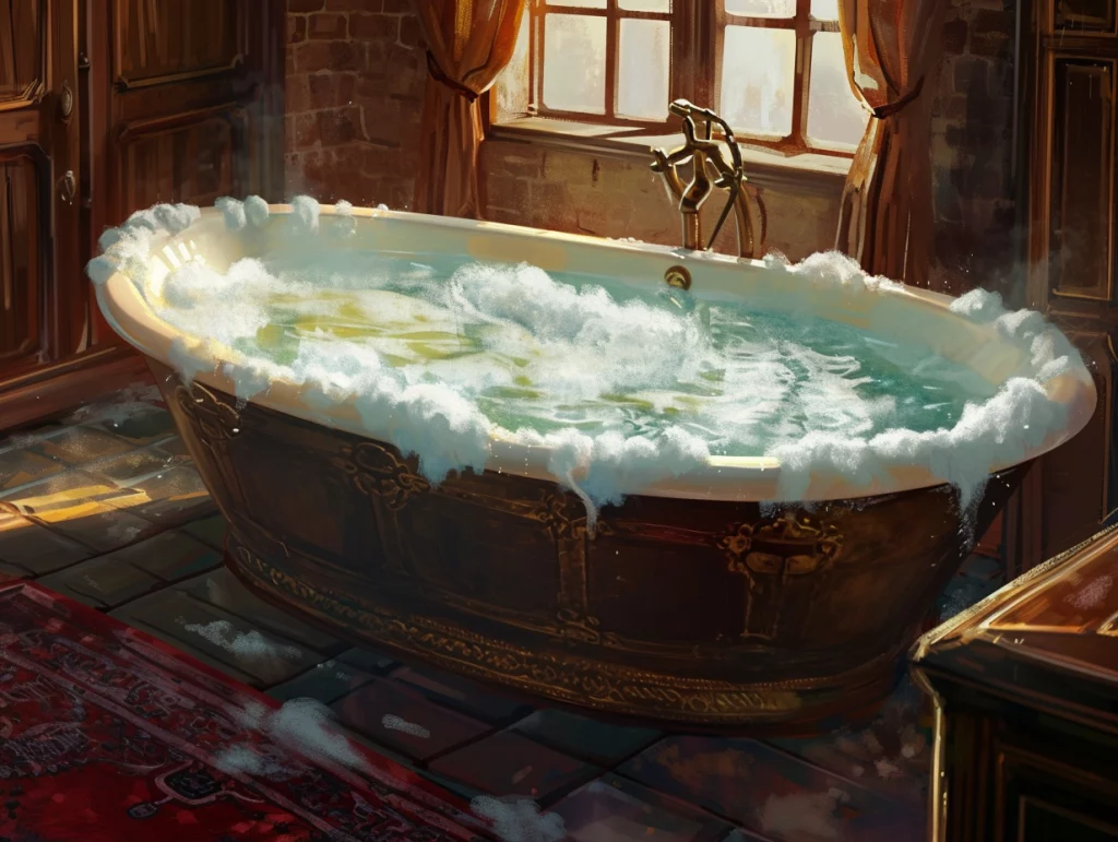 La Baignoire Savonneuse La douche fatale​