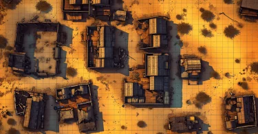 ville abandonnee western