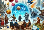 illustration fantasy du jeu de rôle sur table sous toutes ses formes