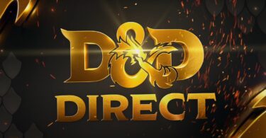 le logo d&d en or pour un résumé du live aout 2024