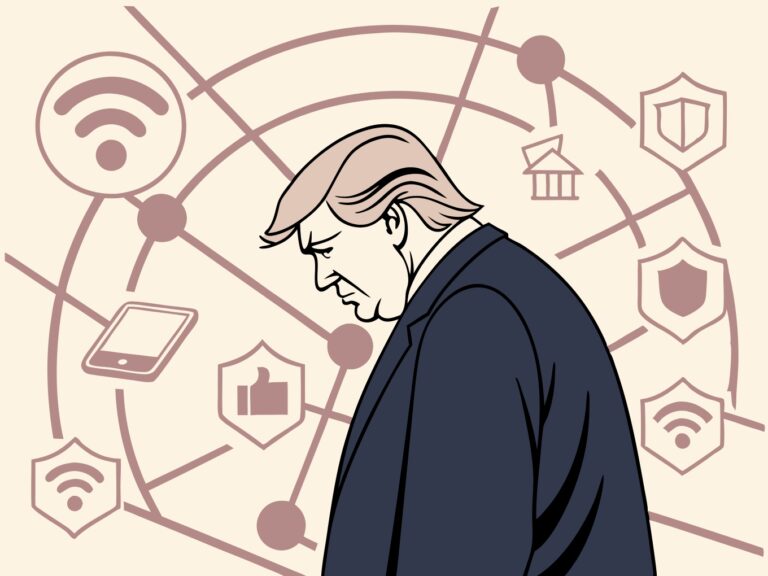 trump est clair par une lumi re mais derri re l
