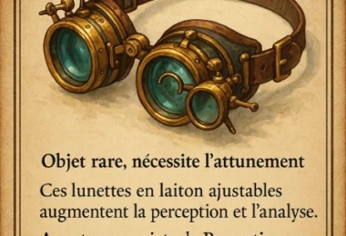 Lunettes de precision de leingenieur