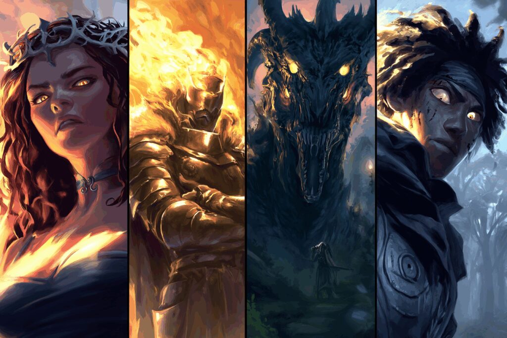 Illustration des principaux genres de jeux de rôle pour faire son choix en 2025.