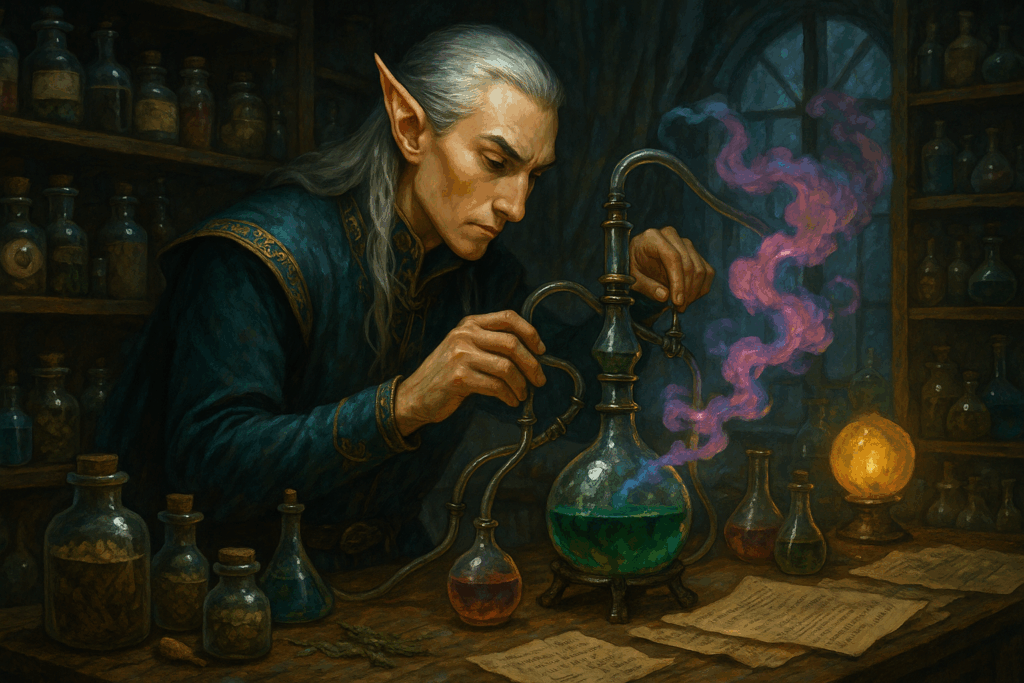 Or, Acier & Sortilèges : Maîtriser l'Économie JDR dans votre monde de DnD 4 Laboratoire Magique dElf