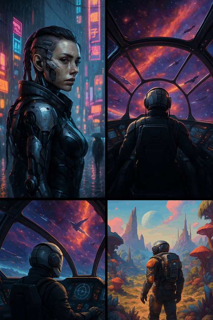 Triptyque de Science Fiction