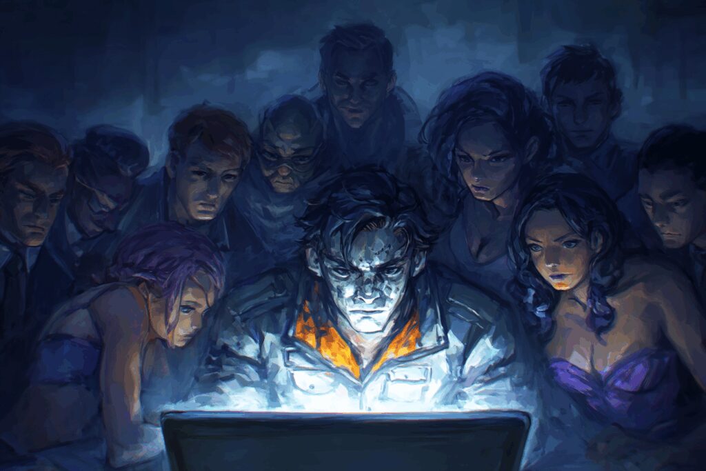 une communauté de joueurs vtt en ligne