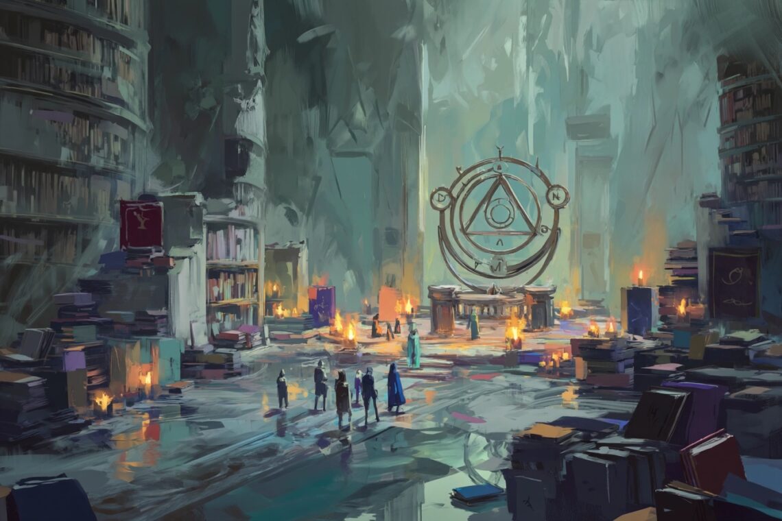 Daggerheart : Le Nouveau JDR de Critical Role qui secoue la scène Roliste – Analyse Complète 5 an ancient library in daggerheart geek powa fletch