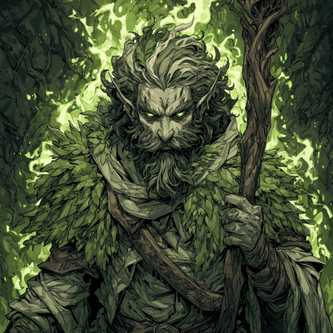 Builds D&D éco-responsables : Incarnez le Changement ! 5 un druide
