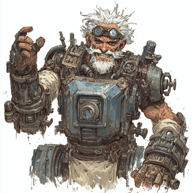 Builds D&D éco-responsables : Incarnez le Changement ! 8 Garrick lArtificier scaled