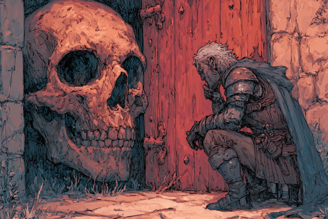 Dagger-Hack : Injectez une nouvelle dynamique dans vos campagnes DnD 5e 8 Un aventurier aux portes de la mort