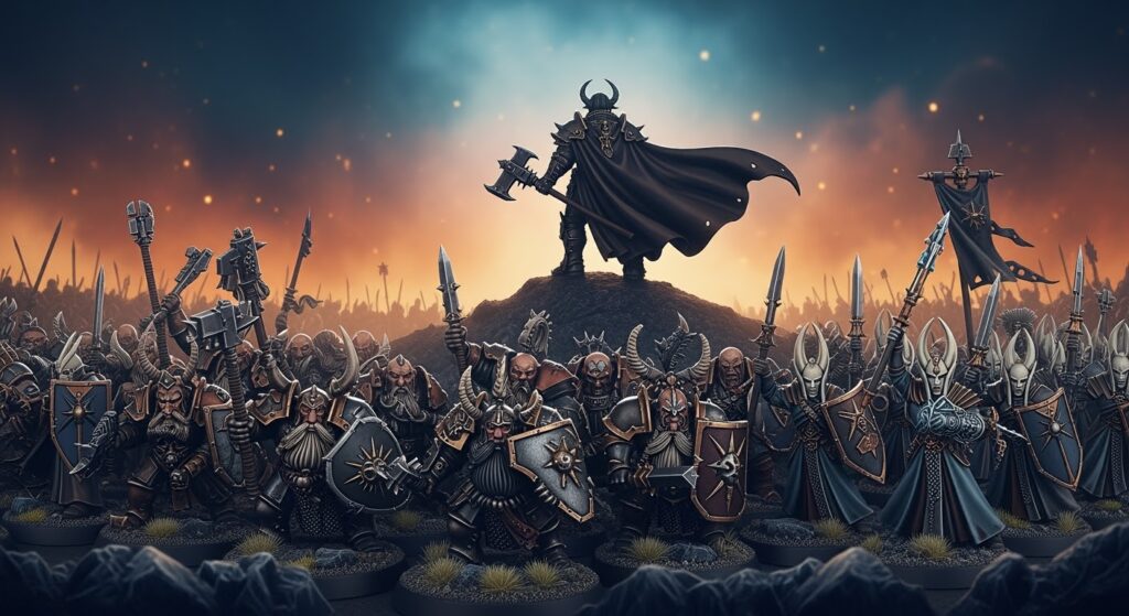 Warhammer en jeu de rôle Le guide pour s'y retrouver entre les éditions 4 Une armee de warhammer