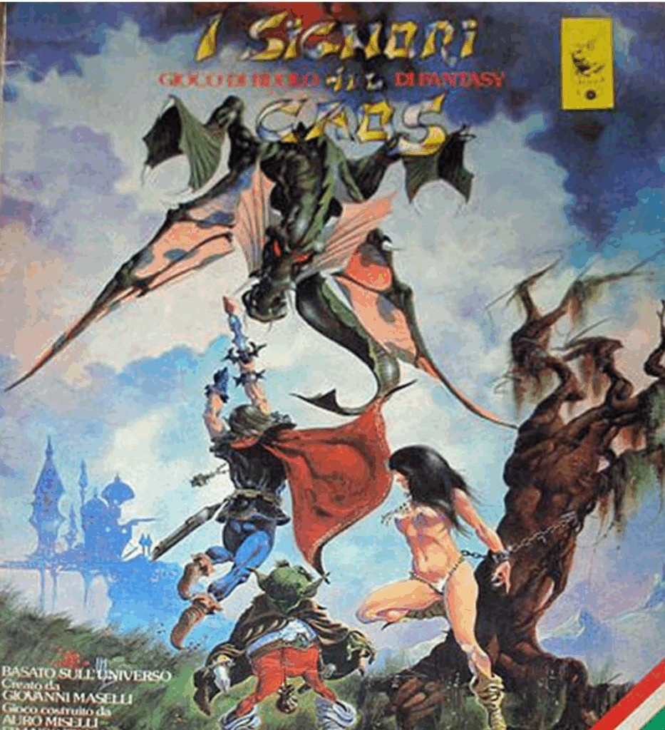 couverture du jeu de role I Signori del Caos