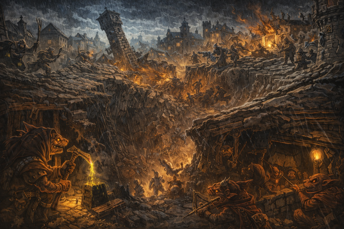 Lattaque des kobolds