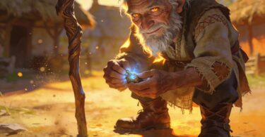 Illustration d'un gnome ingénieux