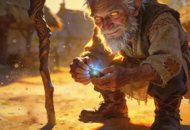 Illustration d'un gnome ingénieux