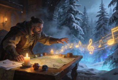 Illustration: MedFam, an MJ sends sound to his players