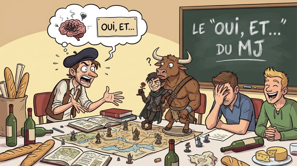 La technique theatre dimprovisation oui et