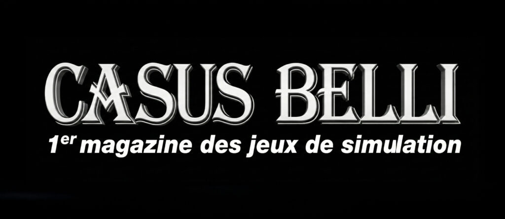 L'ugo du magazine de jeux de rôle Cassus Belli dans les années quatre-vingt.