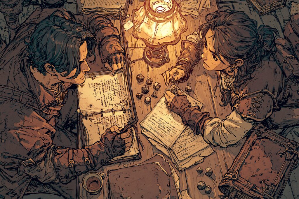 Echange epistolaire entre deux alchimistes