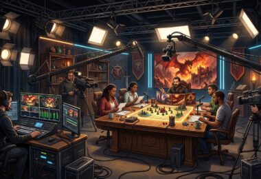 Studio professionnel haut de gamme dédié au streaming JDR Critical Role