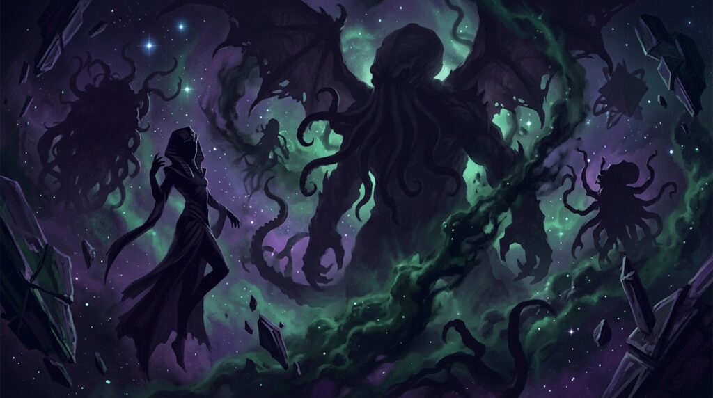 mythe cthulhu pantheon entites cosmiques