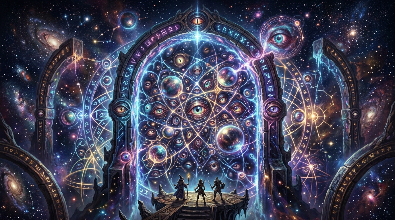 Yog-Sothoth le Gardien des Portes entre les mondes et les dimensions