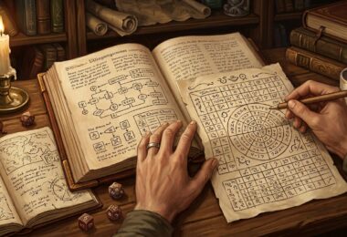 Mythic GM Emulator générant des scénarios aléatoires pour le solo