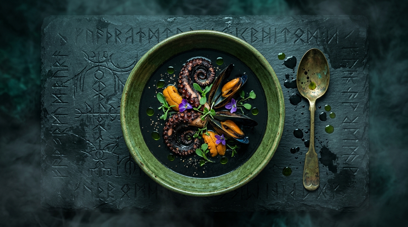 soupe abyssale rlyeh cthulhu bisque fruits mer