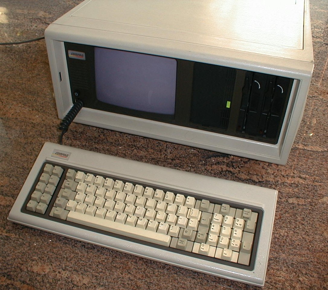 Halt and Catch Fire : la série confidentielle qui raconte l’informatique comme personne 1 Un Compaq Portable, premier clone portable du PC d’IBM, qui a inspiré l’intrigue de Halt and Catch Fire