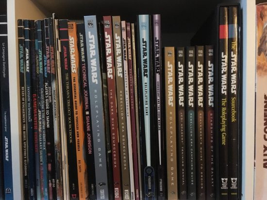 collection jeu de rôles star wars D6 jeu de rôles star wars une collec